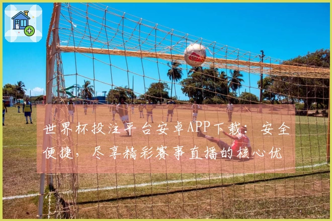 世界杯投注平台安卓APP下载：安全便捷，尽享精彩赛事直播的核心优势
